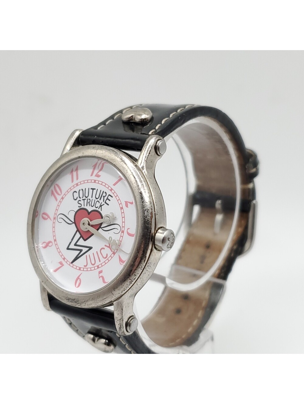 Juicy Couture struck watch JC.22.3.25.0076 Women New Battery Black Band 30mm - Picture 3 of 14
